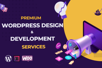 provide premium wordpress website design and development services