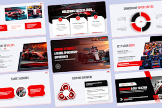 design sponsorship powerpoint, investor pitch deck proposal, letter