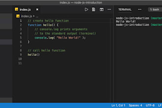 teach you HTML, CSS, javascript, nodejs