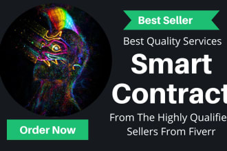 create low gas nft token smart contract with minting dapp or website
