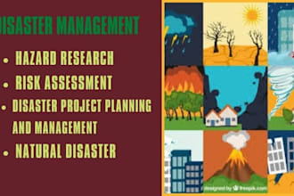 write on disaster management and planning for you
