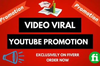 viral your youtube video music with organic and stable traffic