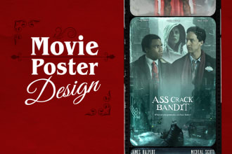 design a parody movie poster