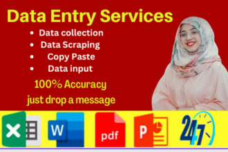 do fast input data entry with manually typing in excel, word