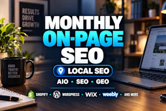 do monthly onpage seo fix errors for boost leads and ranking