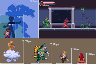 make pixel art or sprite sheets for you
