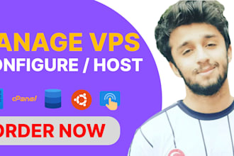 manage and configure your virtual private  server vps
