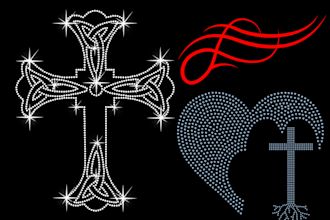 do rhinestone design for you