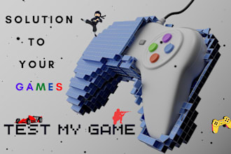 test your any kind of pc or android game