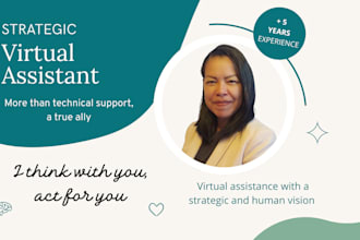 be your strategic virtual assistant in spanish