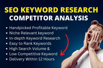 do profitable SEO keyword research and competitor analysis using semrush, ahref