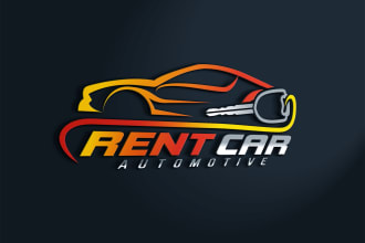 design automotive auto detailing auto repair car wash logo