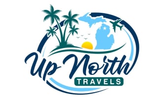create a timeless beautiful travel and hotel logo with new concept in 1 day