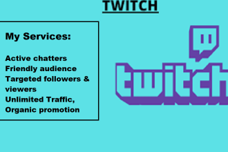 do superfast twitch promotion, active twitch streamers, twitch promotion