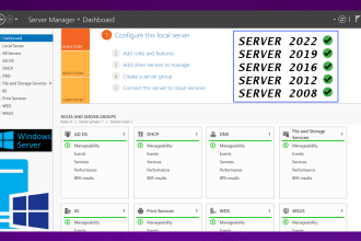 support to configure windows server, active directory, dns, dhcp, group policy