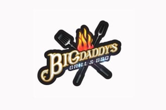 design high quality BBQ  logo in high definition