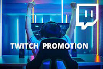 do organic twitch channel promotion, twitch promotion