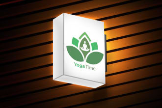design a stunning yoga logo