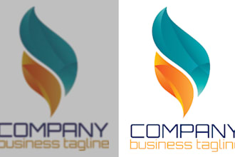 vector tracing, manually redraw or convert jpg, png logo and images to vector
