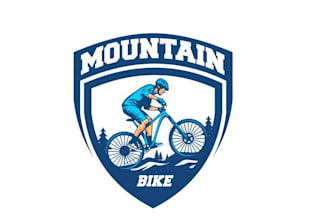 design eye catching cycle logo with express deliver