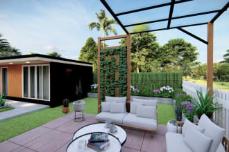 backyard landscape design, front yard, terrace, garden patio