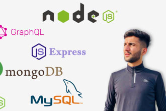 be your node js, graphql, mysql, mongodb,  and API developer