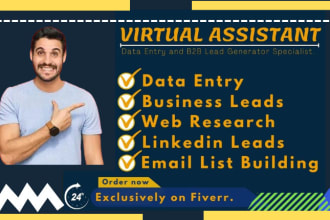 be your administrative virtual assistant for admin support