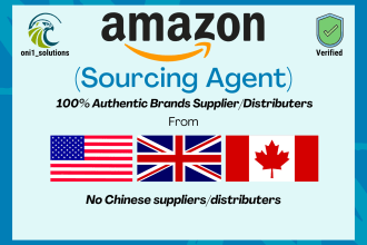 be sourcing agent for amazon wholesale private label from USA UK canada