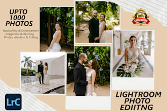 do wedding photo editing color correction batch photo retouching