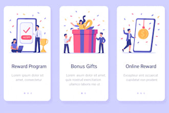 create full reward earning app with admin