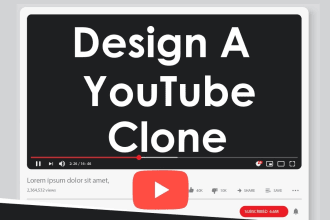 create live streaming website professionally youtube clone