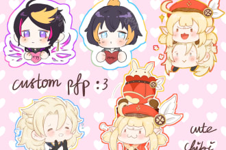 draw cute chibi pfp