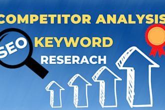 do advanced seo keyword research and competitor analysis