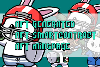 draw and do smart contract development on polygon