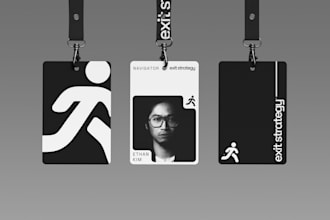 edit or create a personal minimalist logo for your brand
