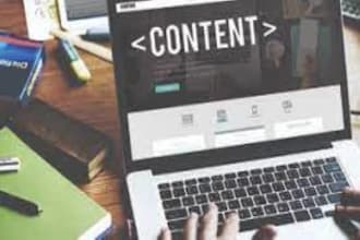 write articles or blog posts on finance and business topics