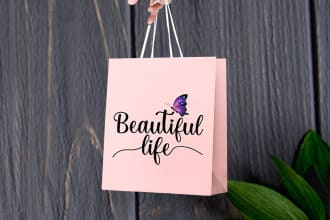 design shopping bag tote bag paper bag