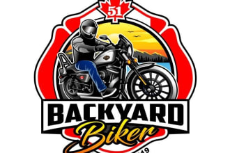 design modern awesome bike logo