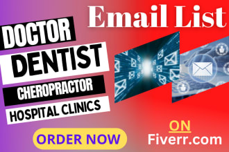 collect dentist doctor chiropractor hospital email and leads