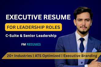 deliver the full executive resume writing service