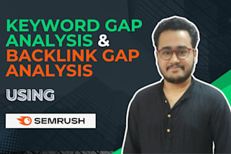 do SEO keyword gap analysis, content gap analysis and backlink gap analysis