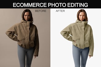 ecommerce product photography retouching and enhancement