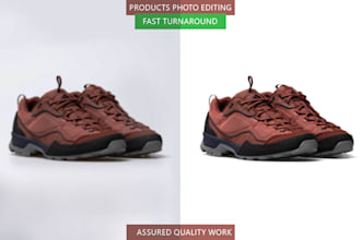 ecommerce product photography retouching and enhancement