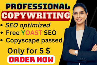 provide website copywriting and SEO website content