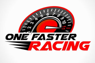 design modern awesome racing logo