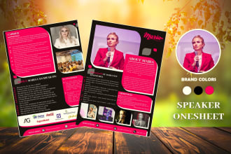 do brand influencer,celebrity, epk, press kit,media kit,speaker one sheet