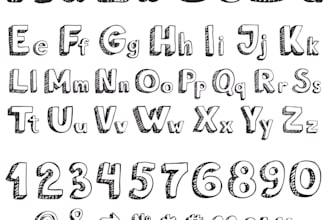 convert your handwriting drawings into a ttf, otf font file