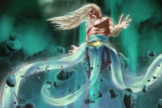 paint amazing trading card game art