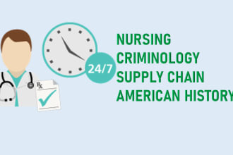 do nursing, criminology, supply chain management and american history