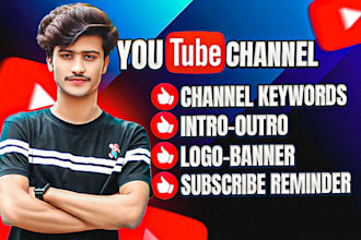create and setup youtube channel